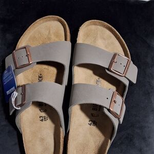 Birkenstock Arizona BS Stone Sandals Size 43 / US Men’s 10 Regular Fit New